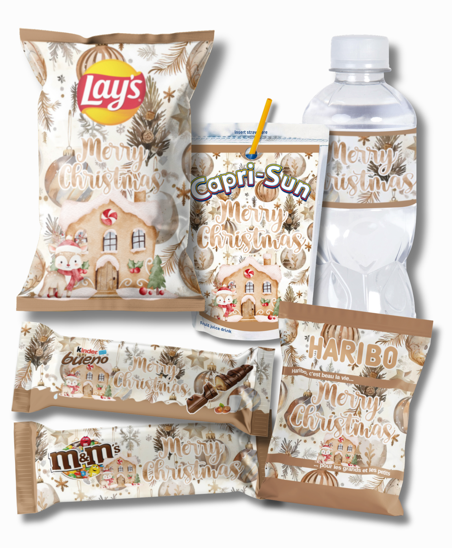 Pack emballage digital christmas nude