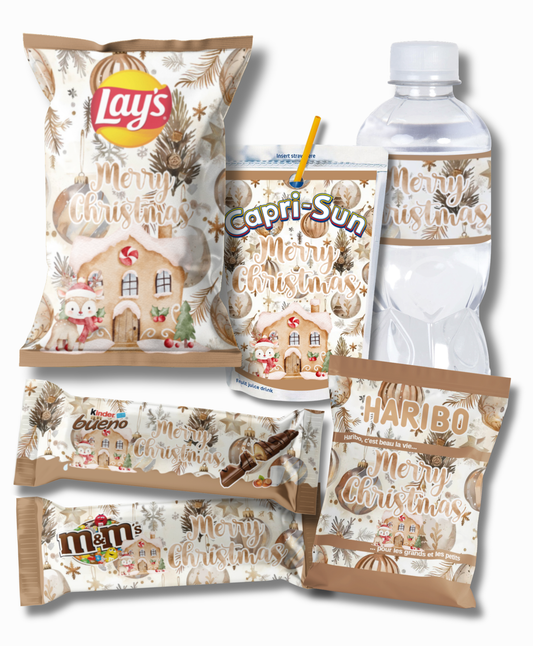 Pack emballage digital christmas nude